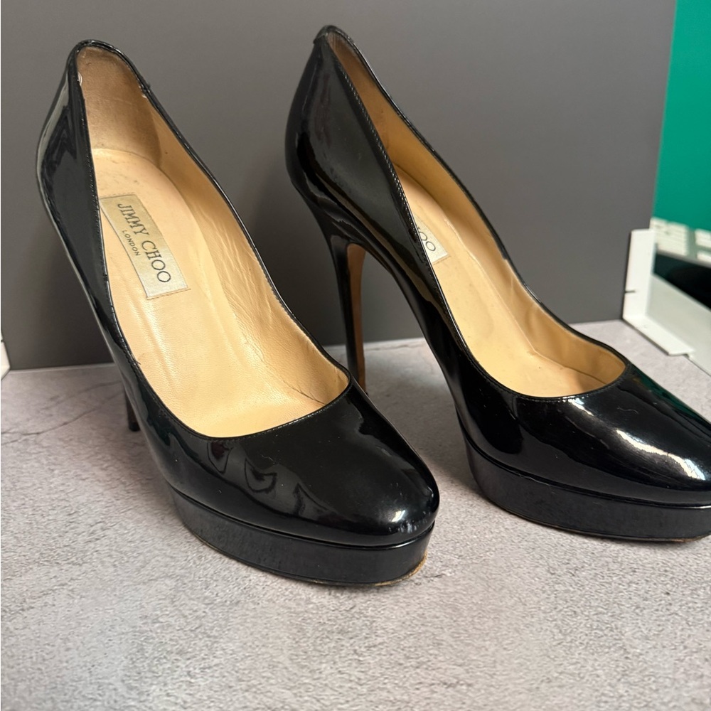 Jimmy Choo Black High Heel Pumps